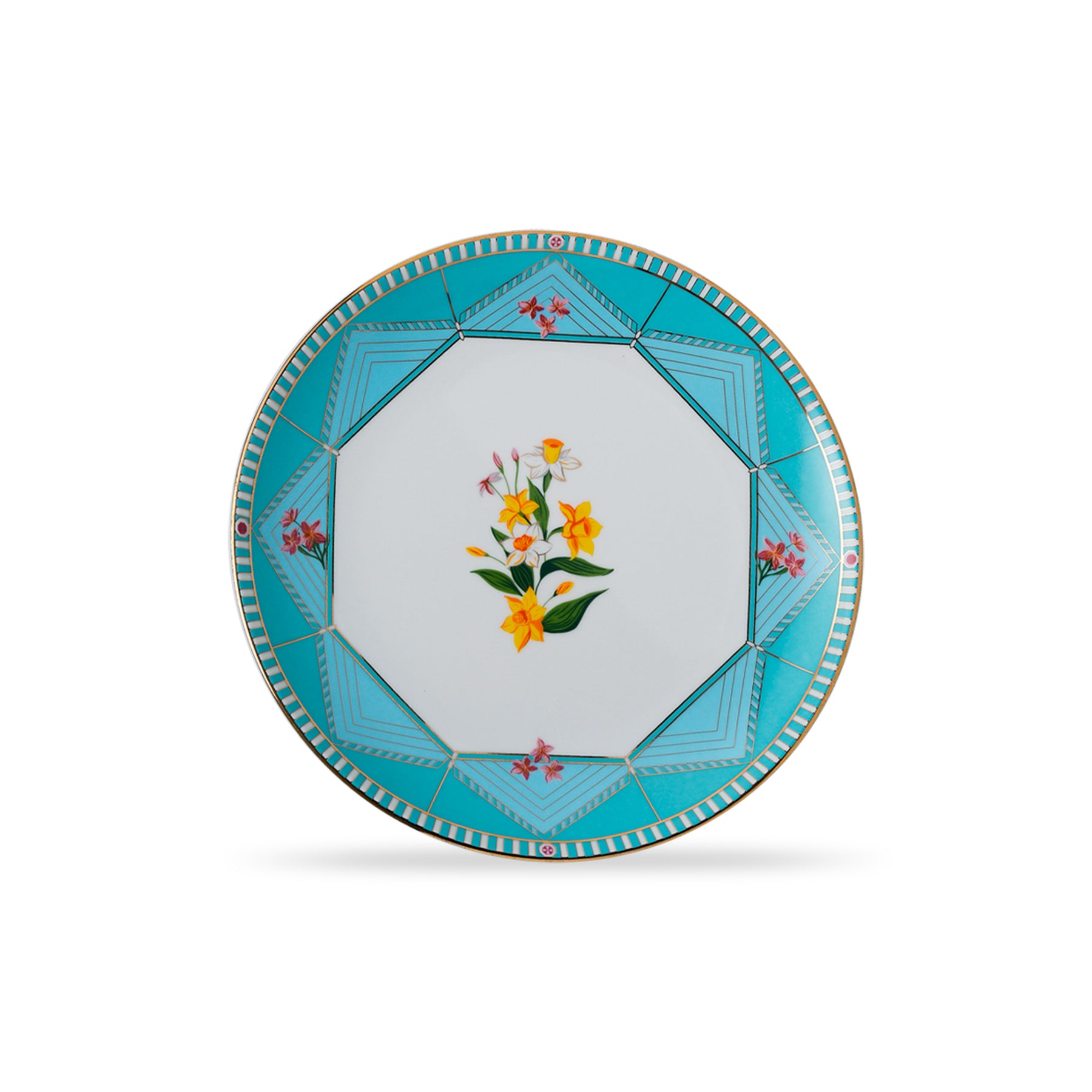 Ceramic Dinner Set – 12 Pcs – Nargis | Floral Stoneware Crockery