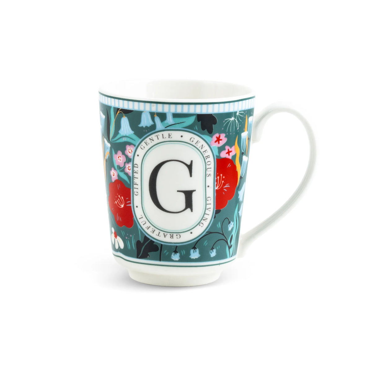 G Ceramic Coffee Mug | 300 ML | Alphabet Collection