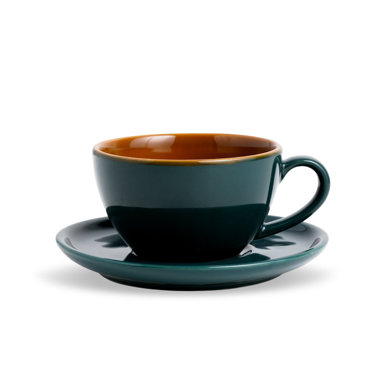 Ceramic Cappuccino Cup & Saucer – 250 ML