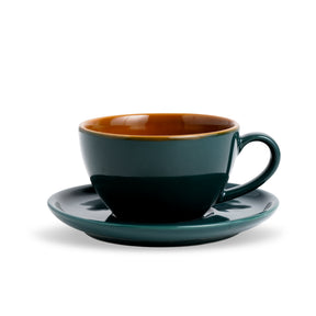 Ceramic Cappuccino Cup & Saucer – 250 ML