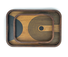 Wooden Serving Tray | Elegant & Durable Wood Tray for Serving