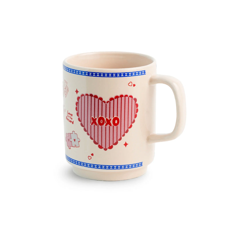 Ceramic Coffee Mug, 300ml | XOXO Love Print