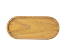 Small Wooden Cappuccino Tray | Natural Color | Elegant Wood Serving Tray