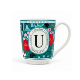 U Ceramic Coffee Mug – 300 ML | Alphabet Collection