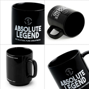 Ceramic Mug 300ml | Absolute Legend Coffee Cup | Glossy Finish