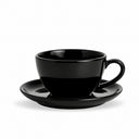 Ceramic Cappuccino Cup & Saucer – 250 ML