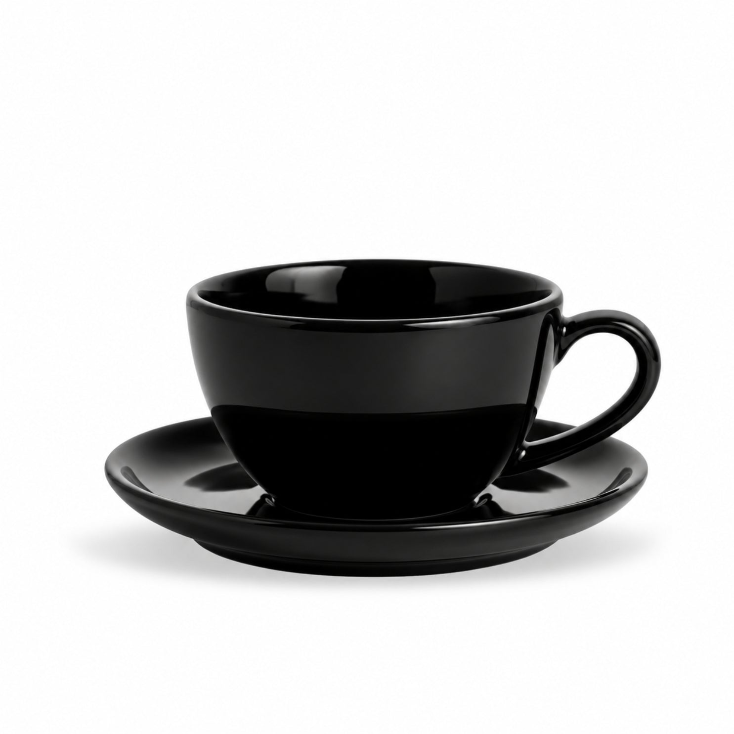 Ceramic Cappuccino Cup & Saucer – 250 ML