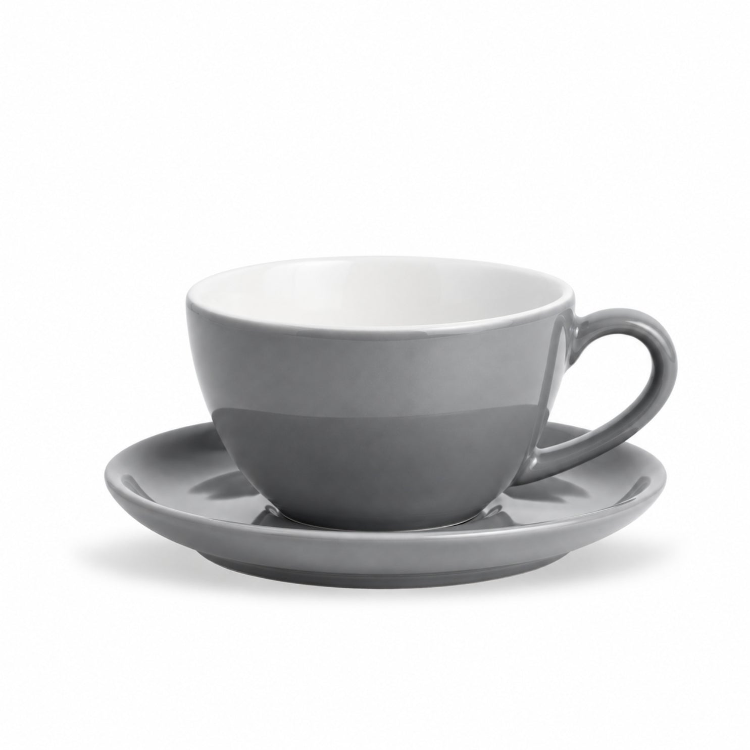 Ceramic Cappuccino Cup & Saucer – 250 ML