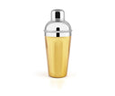 Stainless Steel Cocktail Shaker | 500ml | Built-in Strainer | Bar Tool Gold