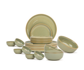 Self Reactive Ceramic Dinner Set of 21