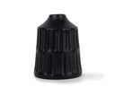 Carving Ceramic Vase, Medium, Decor Collection | Ceramic Vases for Home Decor Black