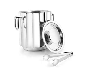 Designer Steel Stainless Steel Ice Bucket | 1500ml | Double-Walled