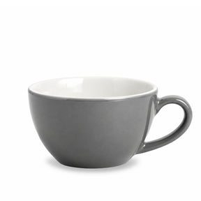 Ceramic Grey Cappuccino Cup & Saucer – 250 ML