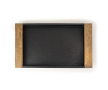 Large Wooden Serving Tray | Natural Wood Tray for Elegant Serving