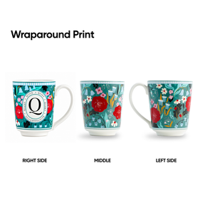 Q Ceramic Coffee Mug – 300 ML | Alphabet Collection