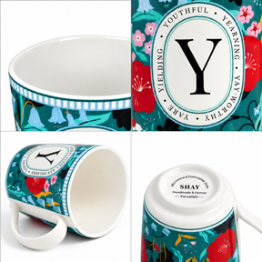 Y Ceramic Coffee Mug – 300 ML | Alphabet Collection