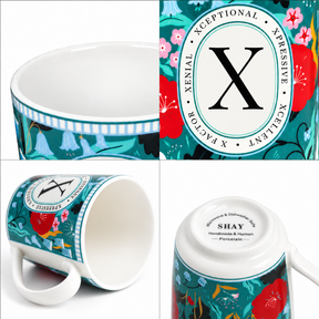 X Ceramic Coffee Mug – 300 ML | Alphabet Collection