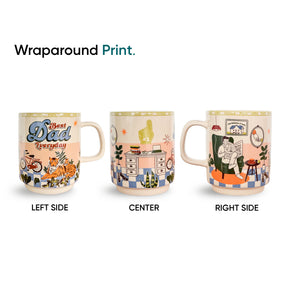 DAD Ceramic Coffee Mug, 300ml