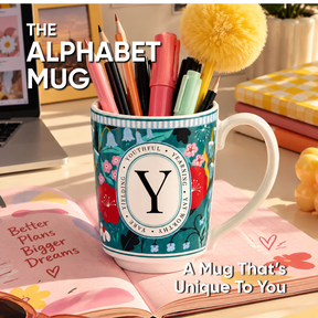 Y Ceramic Coffee Mug – 300 ML | Alphabet Collection