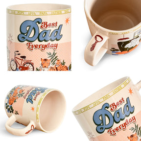 DAD Ceramic Coffee Mug, 300ml