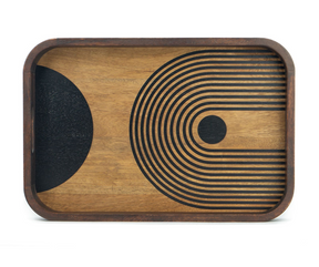 Wooden Serving Tray | Elegant & Durable Wood Tray for Serving