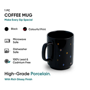 Ceramic Mug 300ml | Baddies Saddies Coffee Cup | Glossy Finish