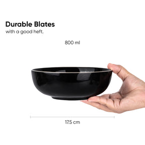 Ceramic Pasta Bowl Set of 2 Pieces | Blate Collection | Deep Plate