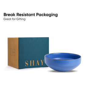 Ceramic Large Serving Bowl, 1500ml | Matte Finish | Japandi Collection