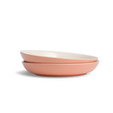 Stoneware Salad Plate Set – 22cm | Set of 2 | Pink Ivory