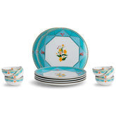 Ceramic Dinner Set | Nargis Collection | 12 Pieces | Floral