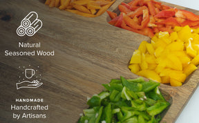 Large Wooden Chopping Board | Mango Wood Cutting Board