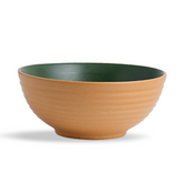 Large Ceramic Serving Bowl – Klay Green, 1500ml | Matte Finish