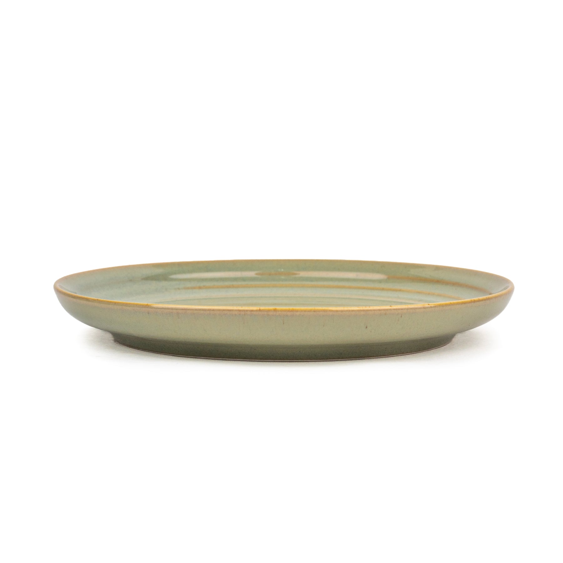 Ceramic Pista Quarter Plates Set of 6 | Snack & Dessert Plates | Self Reactive Collection