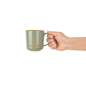 Large Ceramic Coffee Mug | 400ml | Self Reactive Collection | Glossy