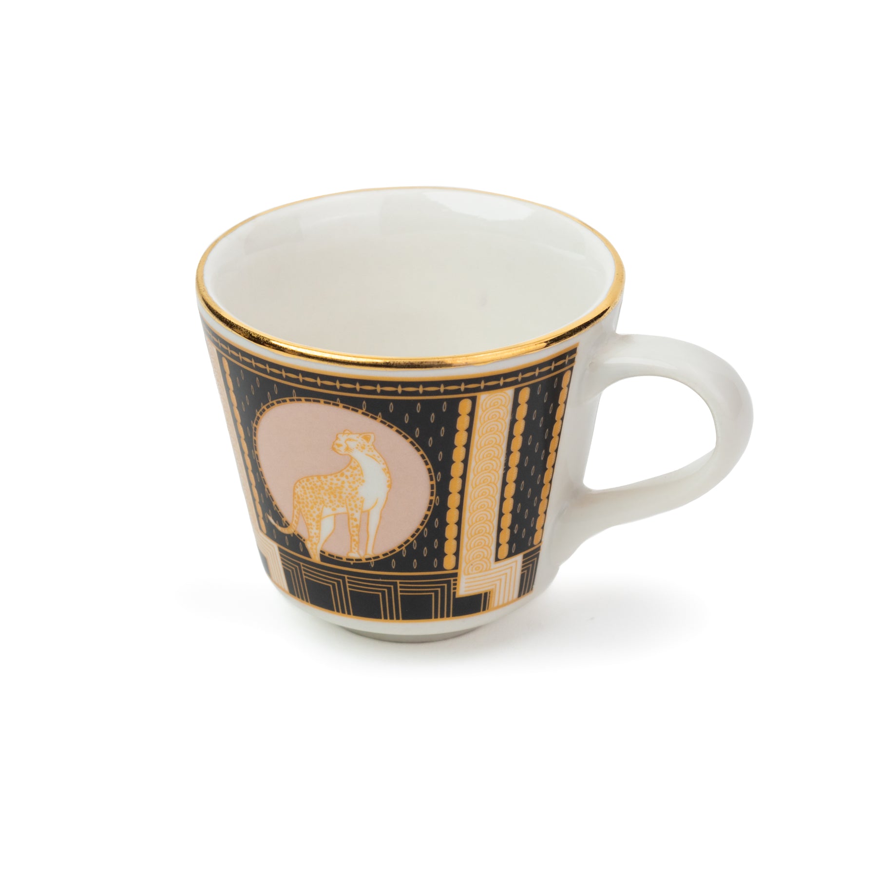 Ceramic Tea Cup – Luxe Decal Collection, 180ml