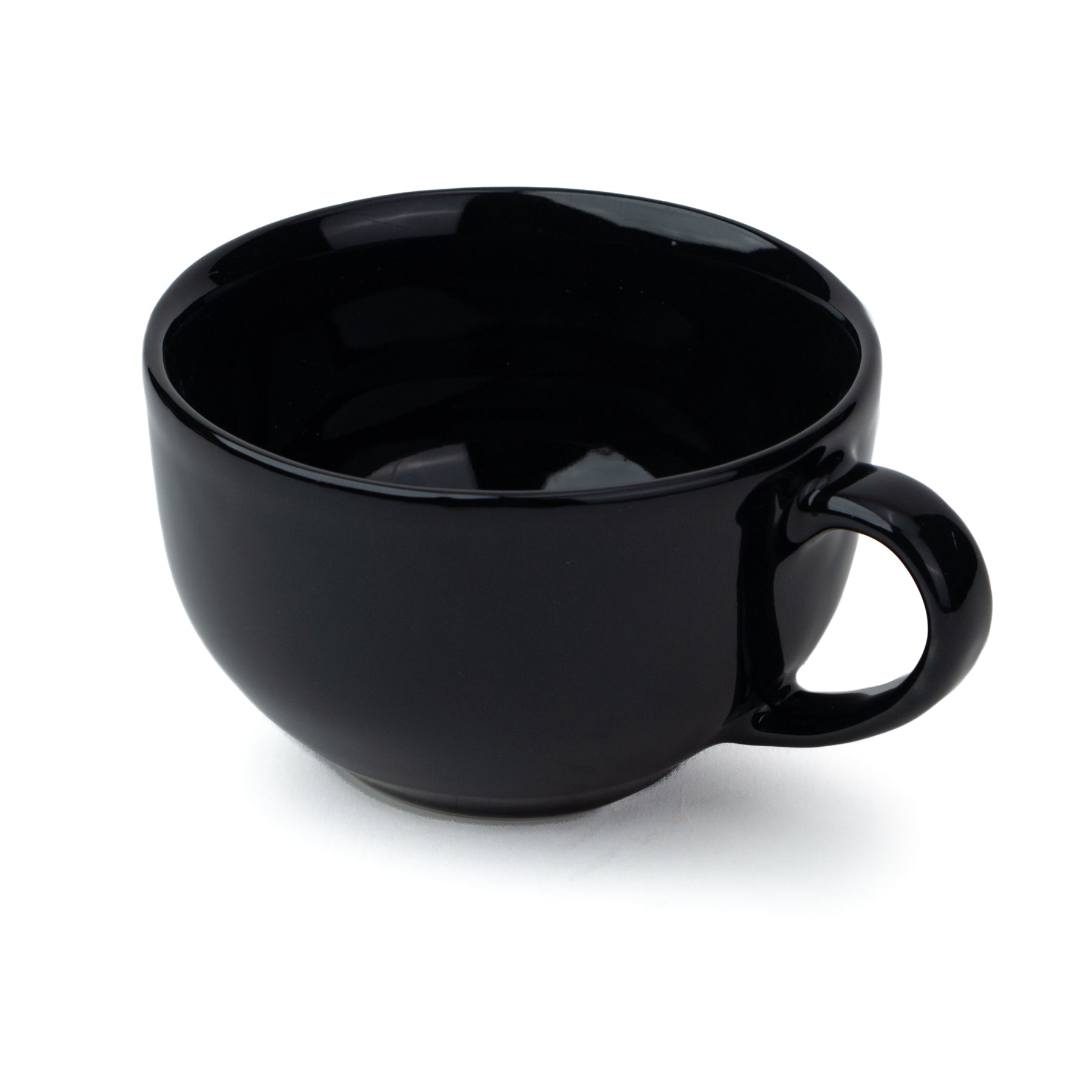 Large Ceramic Coffee Cup 320ml – Black | XL Cuppa