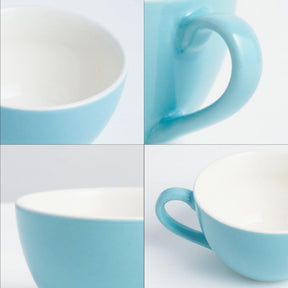 Sky Blue Cappuccino Cup Set of 2 | 250ml | Barista Collection