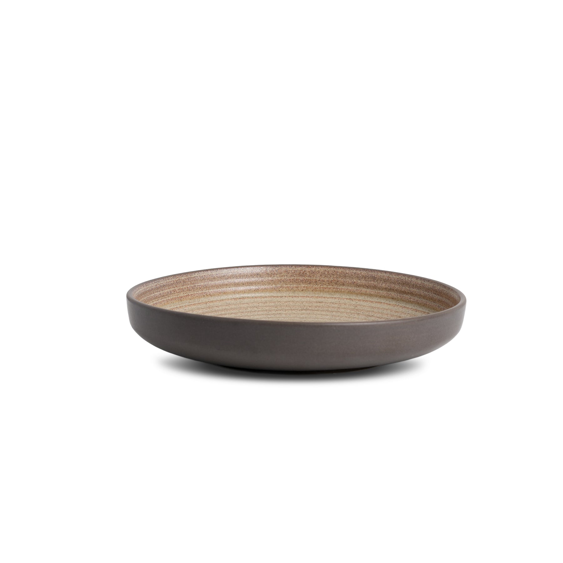 Ceramic Pasta Bowl | Klay Collection | Set of 2 | Stackable | Grey