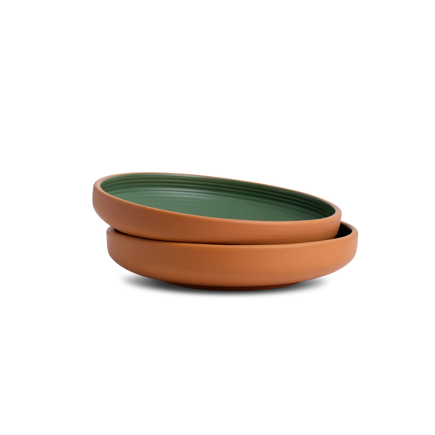 Ceramic Pasta Bowl | Klay Collection | Set of 2 | Stackable