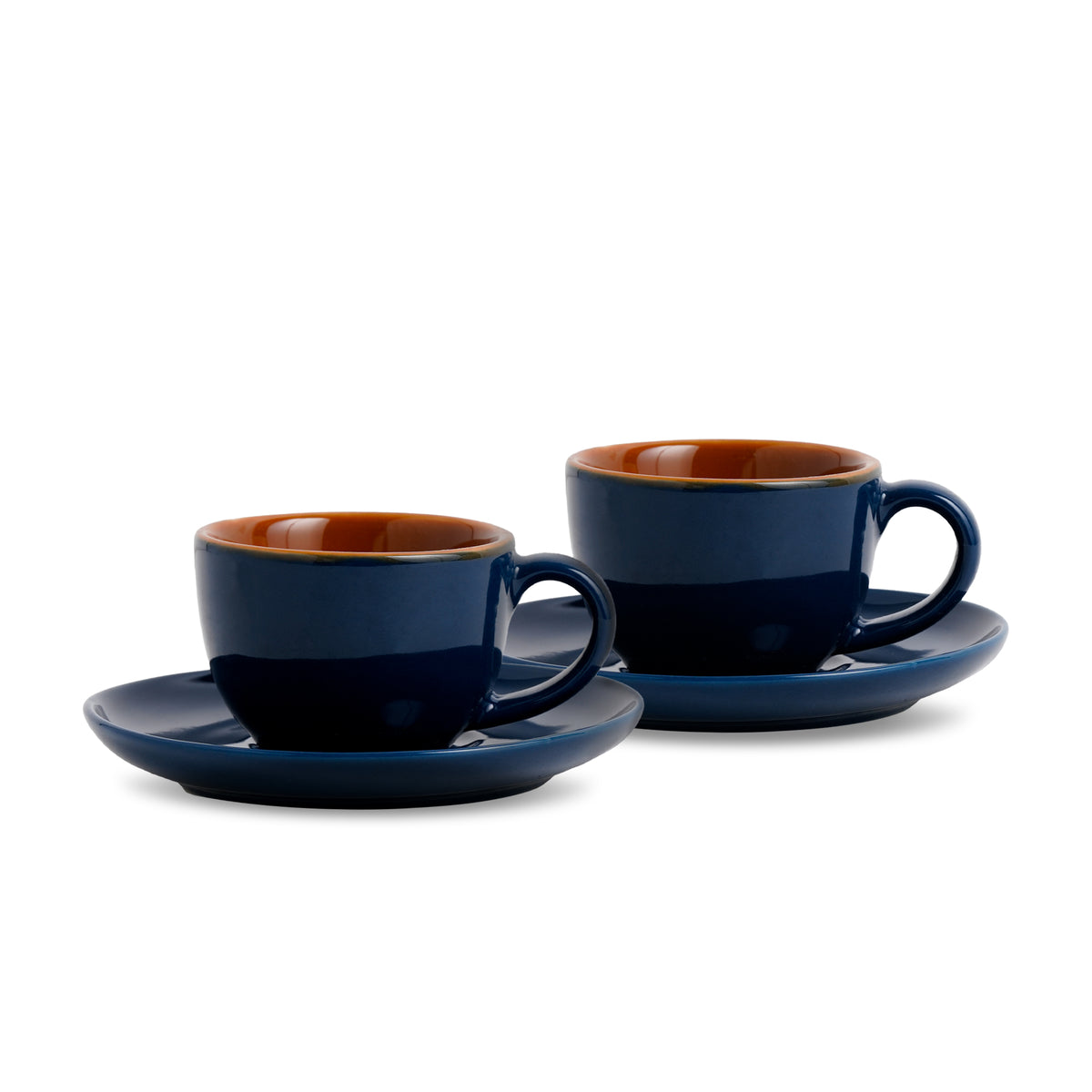Ceramic Espresso Cup  Saucer Set | Set of 2 | 100ml