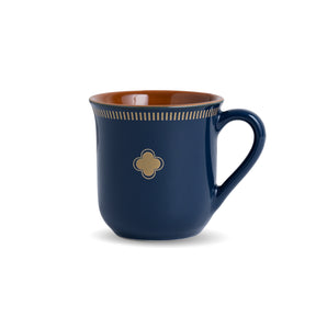 Royal Tea Cup Set, Set of 6, Blue, 180ml | Floral Print
