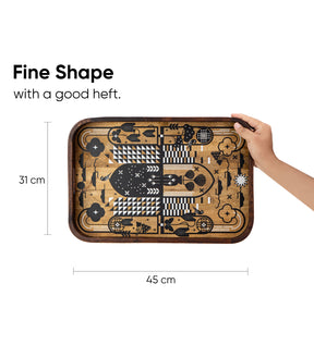 Wooden Serving Tray | Elegant & Durable Wood Tray for Serving