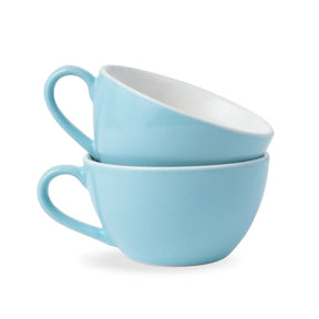 Sky Blue Cappuccino Cup Set of 2 | 250ml | Barista Collection