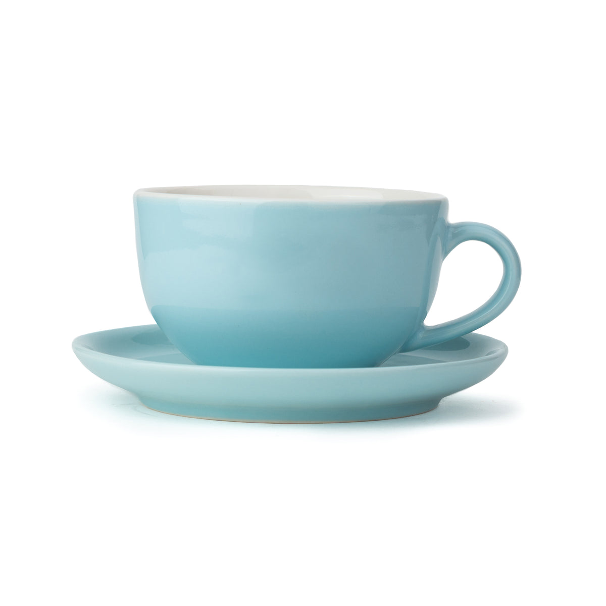Large Ceramic Coffee Cup Saucer Set | 320ml | XL Cuppa Collection