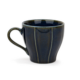 Ceramic Tea Cup 180ml – Blue Green | Reactive Glaze Finish