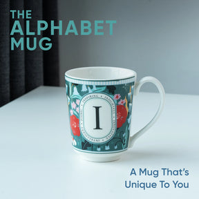I Ceramic Coffee Mug | 300 ML | Alphabet Collection