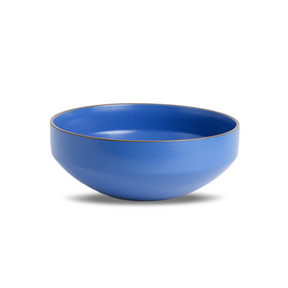 Large Ceramic Serving Bowl – Blue, 1500ml | Japandi Matte Finish