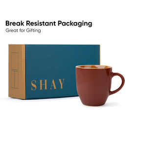 Ceramic Milk Mug Set 300ml | Glossy Finish | Everyday Ceramic Cups | Microwave Safe