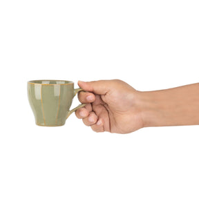 Ceramic Tea Cup Set of 6, 180ml – Self Reactive Collection