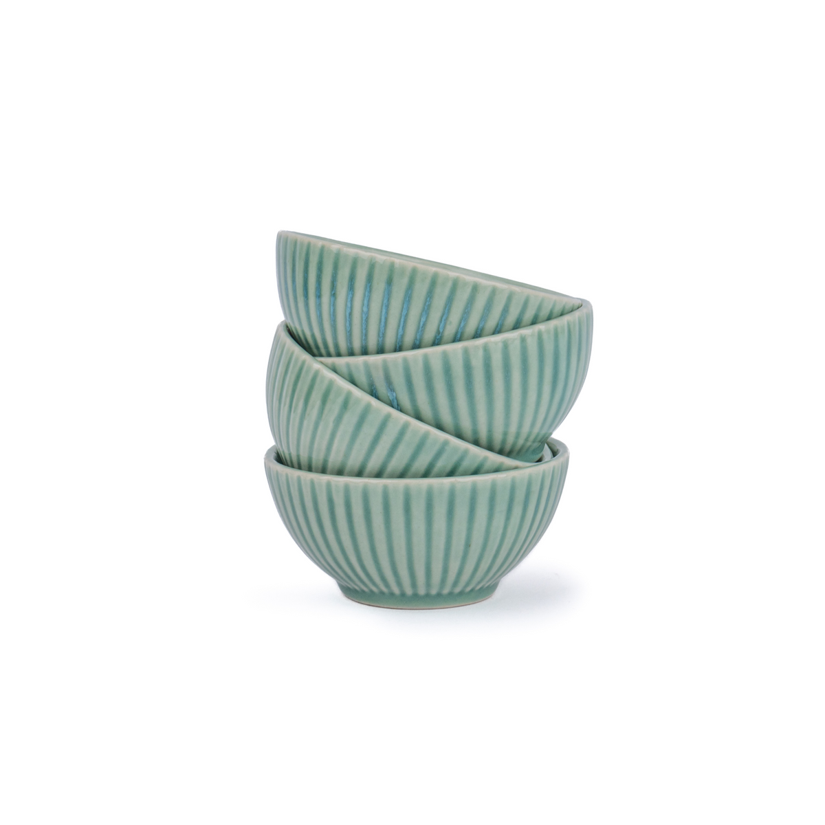 Ceramic Snack Bowl Set | 330ml | Set of 4 | Premium Stoneware
